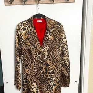 Cache Vintage Leopard coat.